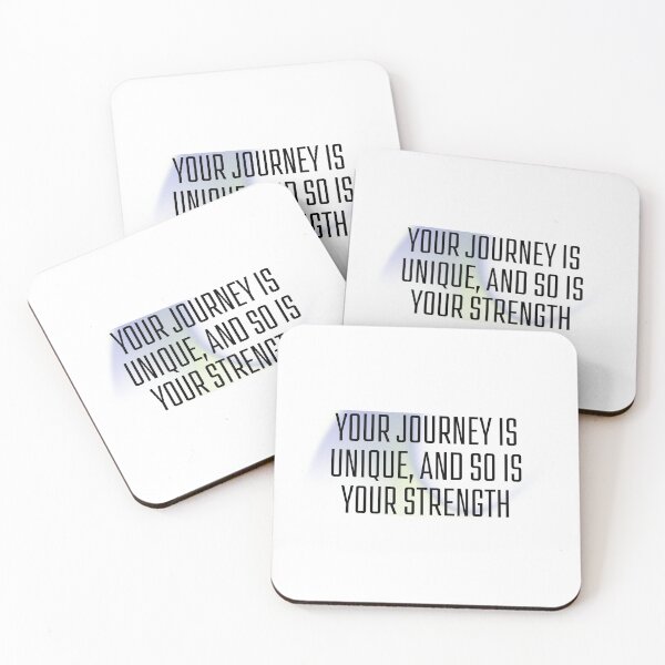Item preview, Your journey is unique, and so is your strength.	 designed and sold by aboythmpstko.