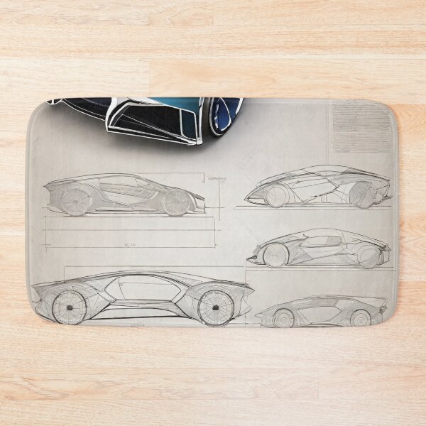 Item preview, Concept car blueprints designed and sold by MatrixTattoo.