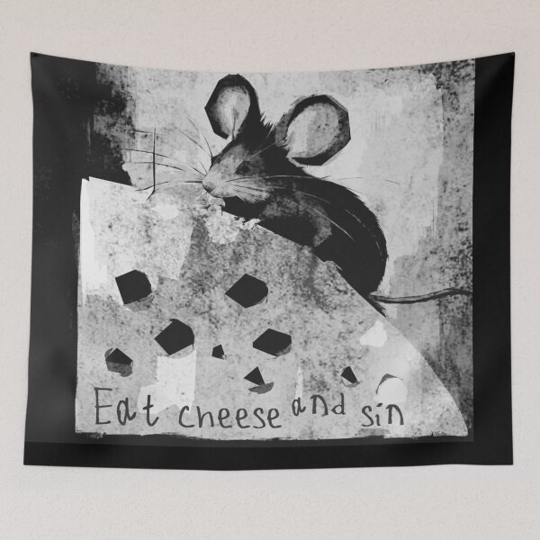 Item preview, Eat cheese and sin designed and sold by kinpirks.