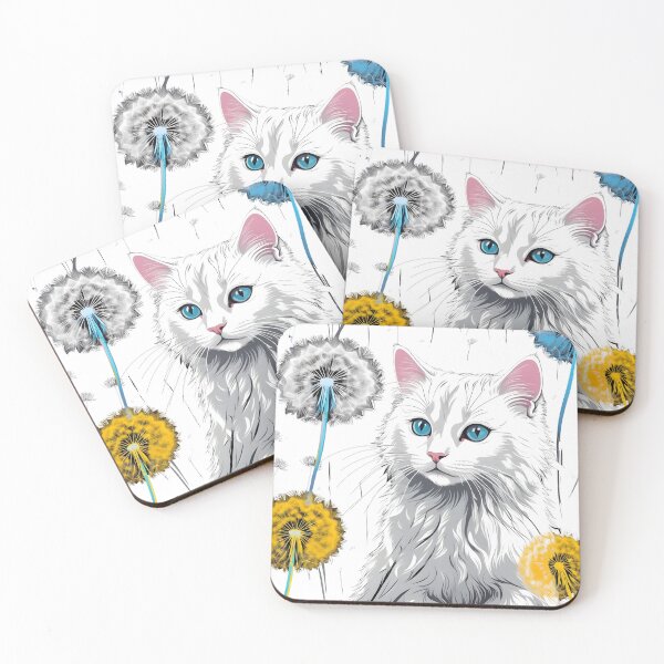 Item preview, Dandelion Cat Lovers Cats Kittens designed and sold by Mayalogo.