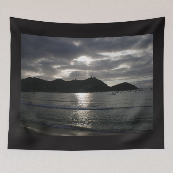 Item preview, NIGHT FALLS OVER LA CONCHA BEACH designed and sold by camyss23.