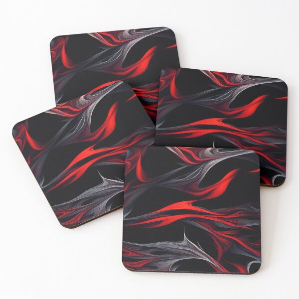 Item preview, Abstract Design in Black, Red and White designed and sold by Bright-Moonrise.