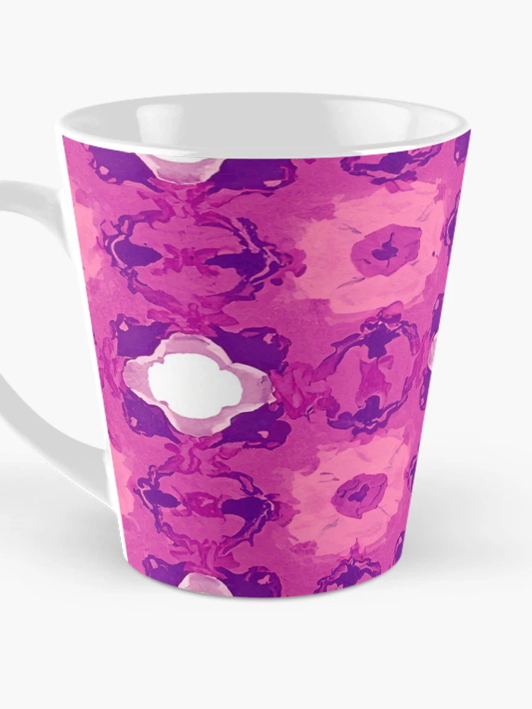 Thumbnail 3 of 4, Coffee Mug, Pink Pattern designed and sold by Pattern-life-.