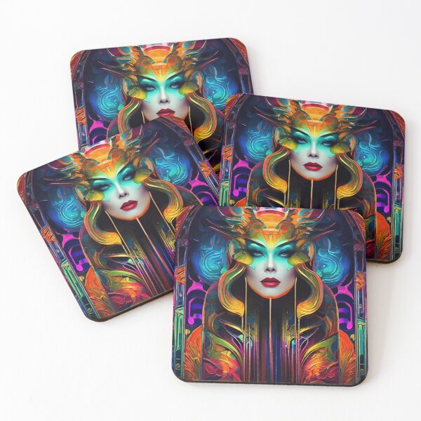 Item preview, Futuristic art nouveau designed and sold by MatrixTattoo.