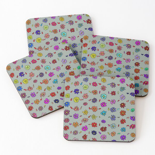 Item preview, Colorful Flowers Pattern designed and sold by Kabira77.