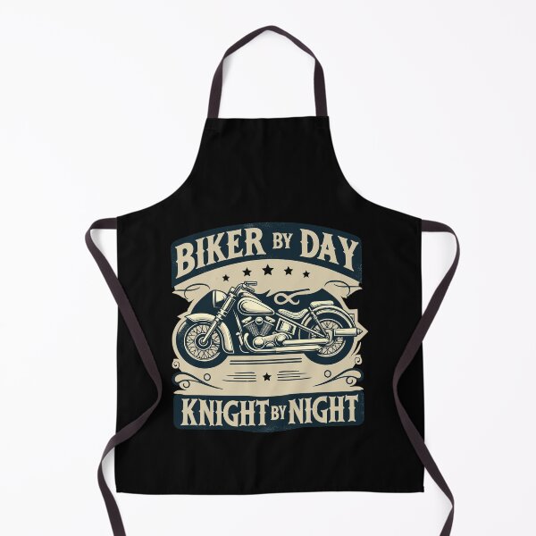 Item preview, Vintage Biker by Day, Knight by Night Bike Lovers designed and sold by CG Studio.