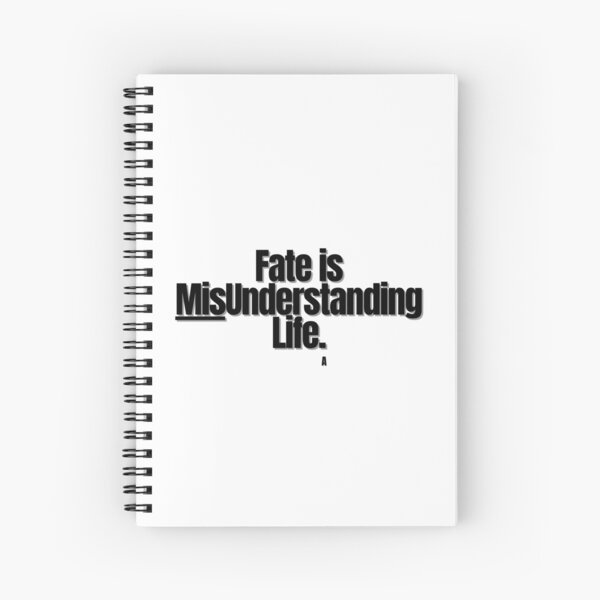 Item preview, Fate is misunderstanding life. designed and sold by Finds.