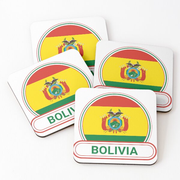 Item preview, Bolivia Country Badge - Bolivia Flag designed and sold by chrisrivait.