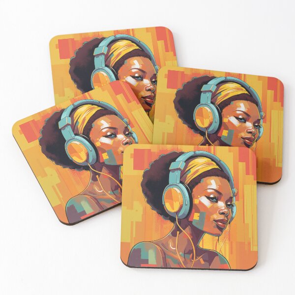 Item preview, Soundwave Vibe | Black Girl Magic designed and sold by Brand Uno Studio.