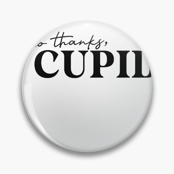 Item preview, No Thanks Cupid, Anti Valentine's Day designed and sold by EsteticaVerus.