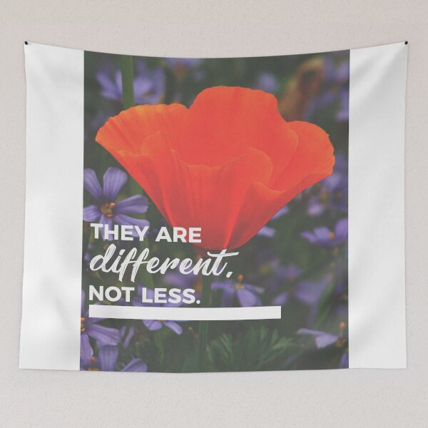 Item preview, Different Not Less Autistic Child Autism Parent designed and sold by Articulate.