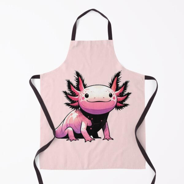 Item preview, happy smiling axolotl designed and sold by crea8iveway.