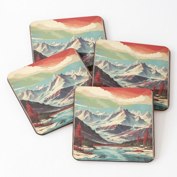 Item preview, Yukon Canada Vintage Poster Tourism designed and sold by TravelersGems.