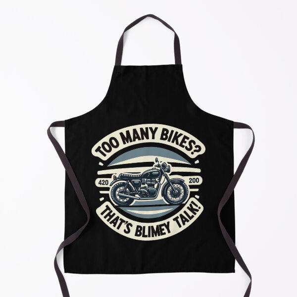 Item preview, Too Many Bikes? That's Blimey Talk! Bike Lovers designed and sold by CG Studio.