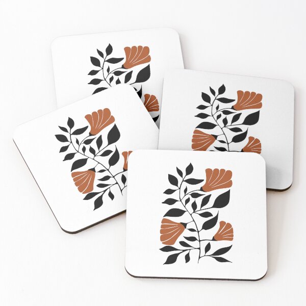 Item preview, Terracota Flowers and Leaves  designed and sold by dreamprint.