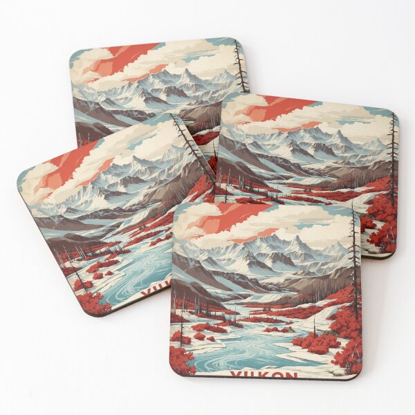 Item preview, Yukon Canada Vintage Poster Tourism 2 designed and sold by TravelersGems.