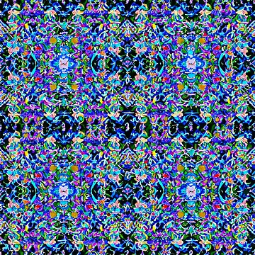 Artwork thumbnail, Colorful Pattern by Pattern-life-