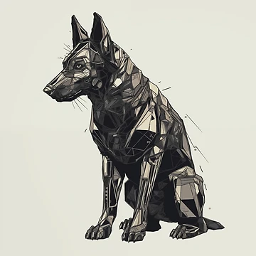 Vorschaubild zum Design German Robodog von Midnight Garden