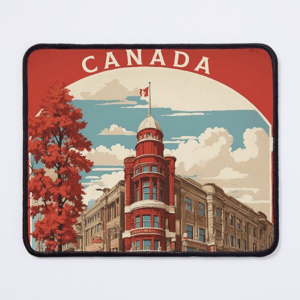 Item preview, Winnipeg Canada Vintage Poster Tourism 2 designed and sold by TravelersGems.