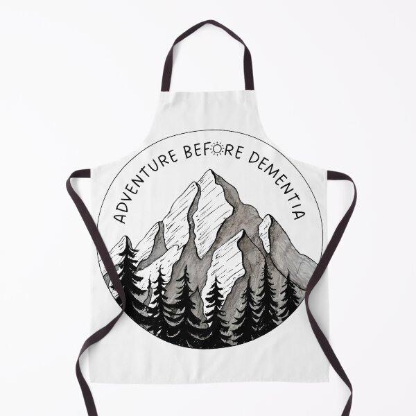 Item preview, Adventure before dementia mountains black designed and sold by OutdoorMemories.