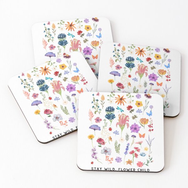 Item preview, Quédate niño de las flores silvestres designed and sold by SaltandSoot.