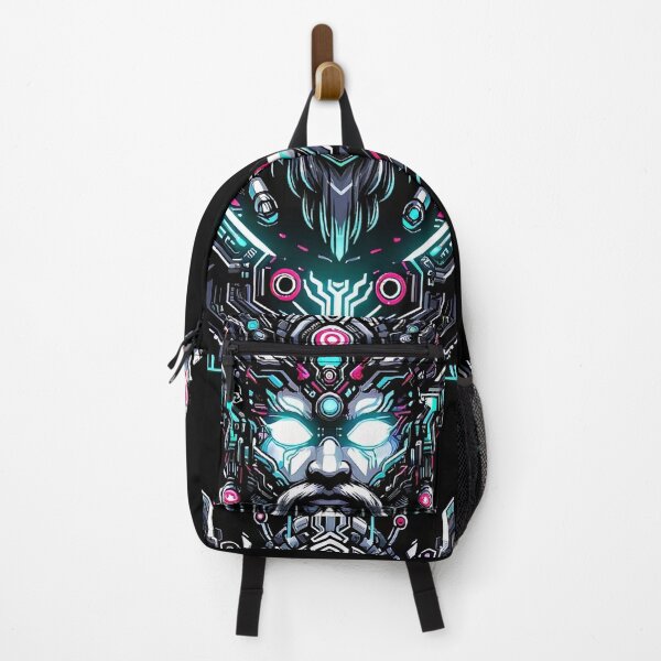 Item preview, Futuristic Glowing Cybernetic God designed and sold by psychcyberpunk.