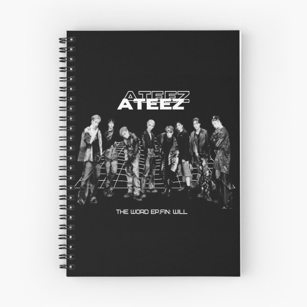 Item preview, A T E E Z - BLACK AND WHITE designed and sold by niconics.