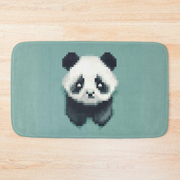 Aperçu de l'œuvre Pixelated Panda créée et vendue par Midnight Garden.