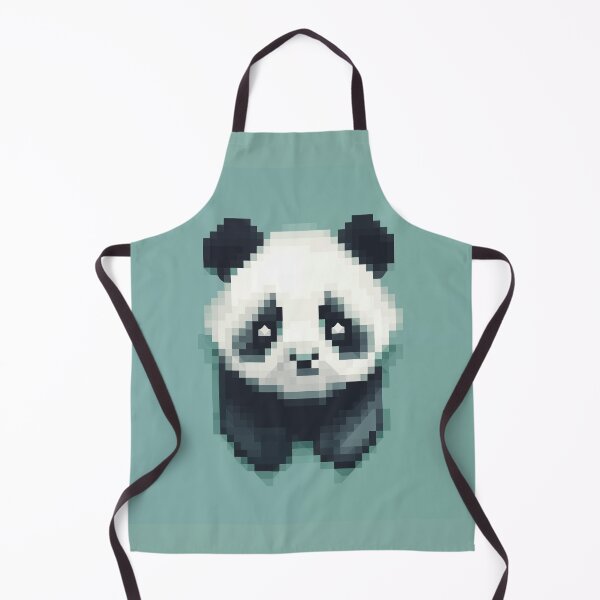 Item preview, Pixelated Panda designed and sold by Midnight Garden.