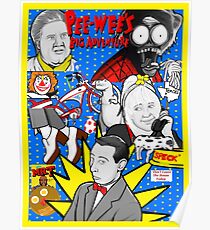 Pee Wee's big adventure 30th anniversary tribute art Poster
