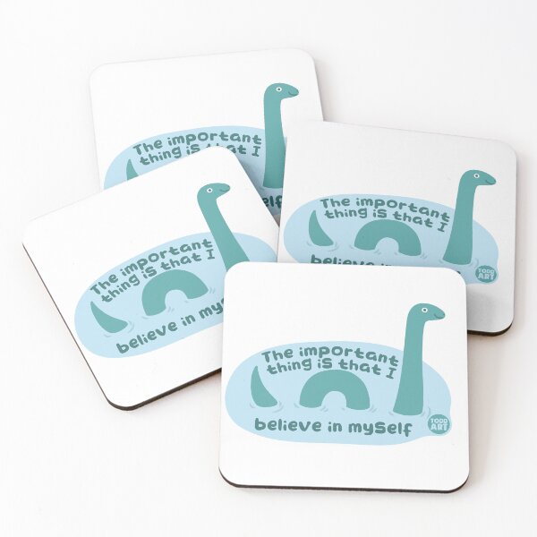 Item preview, BELIEVE YOURSELF LOCHNESS designed and sold by TODD GOLDMAN.