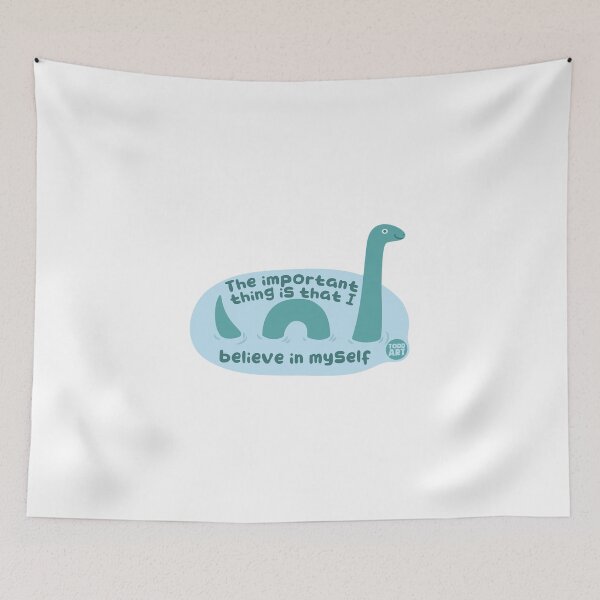 Item preview, BELIEVE YOURSELF LOCHNESS designed and sold by TODD GOLDMAN.