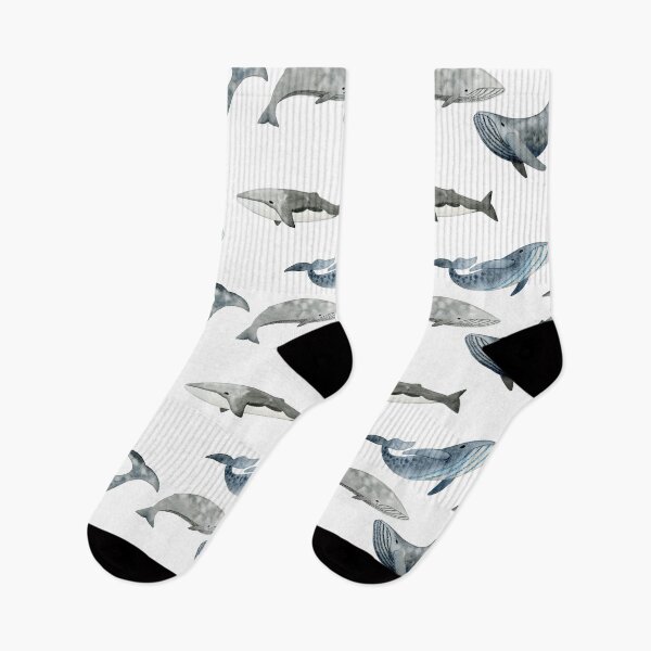 Item preview, Watercolor whales designed and sold by tapilipa.