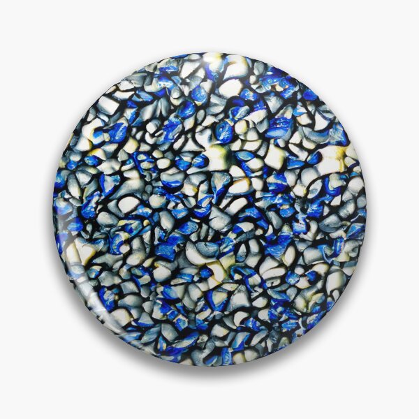 Aperçu de l'œuvre Motif bleu et blanc créée et vendue par Pattern-life-.