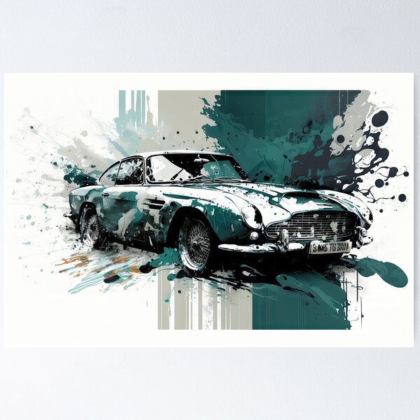 Item preview, Aston Martin DB5 - II - Splash Paint designed and sold by Jerhus.