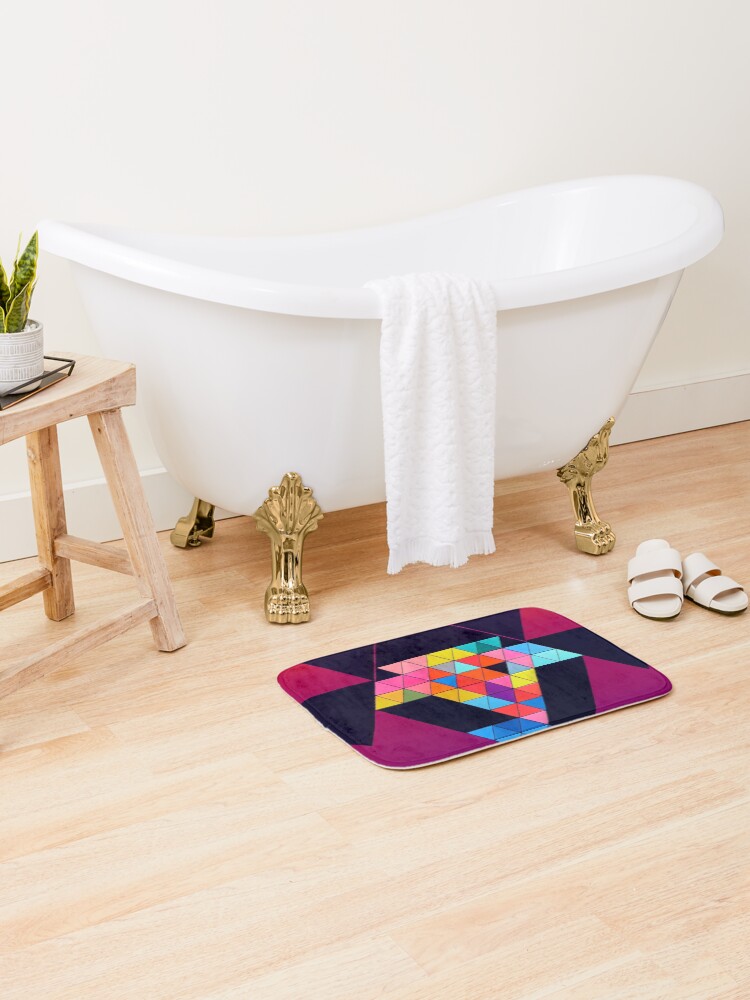 Thumbnail 2 of 6, Bath Mat, Grandomastery Patterns designed and sold by Grandomastery.