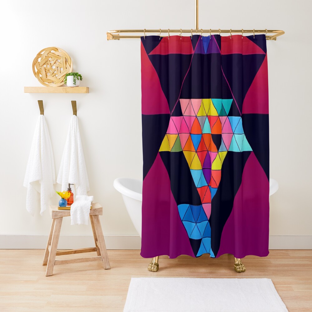 Item preview, Shower Curtain designed and sold by Grandomastery.