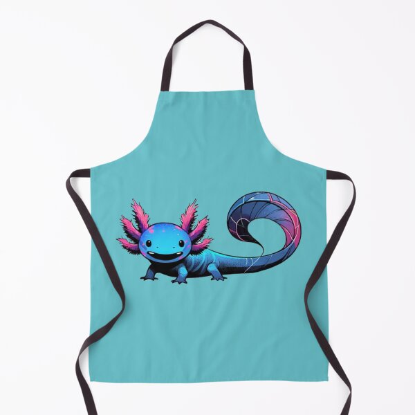 Item preview, happy smiling axolotl designed and sold by crea8iveway.