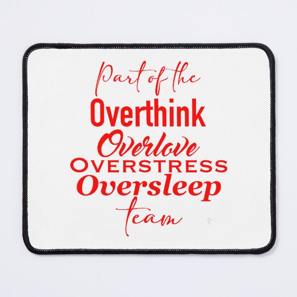 Item preview, Part of the Over Team - Red designed and sold by TeaLimeTwo.