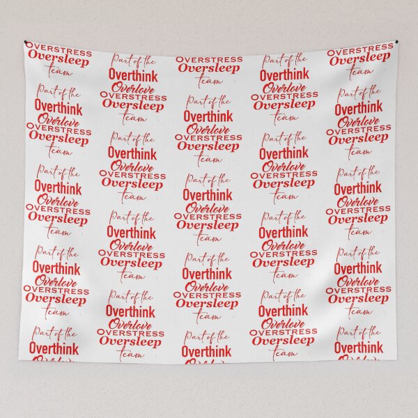 Item preview, Part of the Over Team - Red designed and sold by TeaLimeTwo.