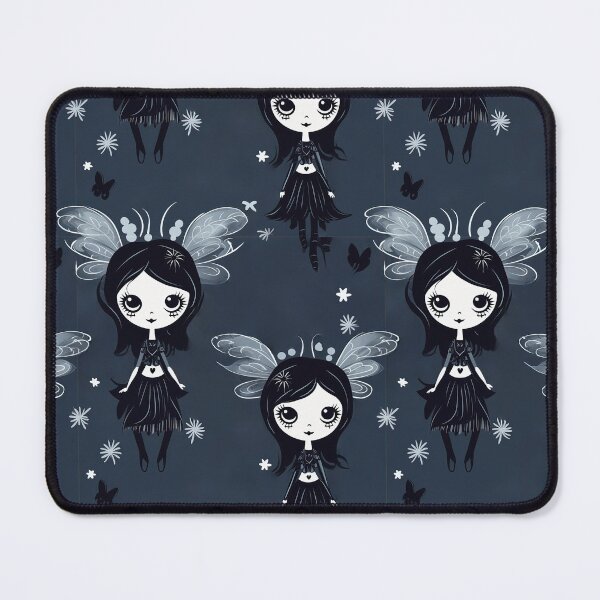 Item preview, Gothic Fairies Pattern 1 designed and sold by Driftwood Spirits.