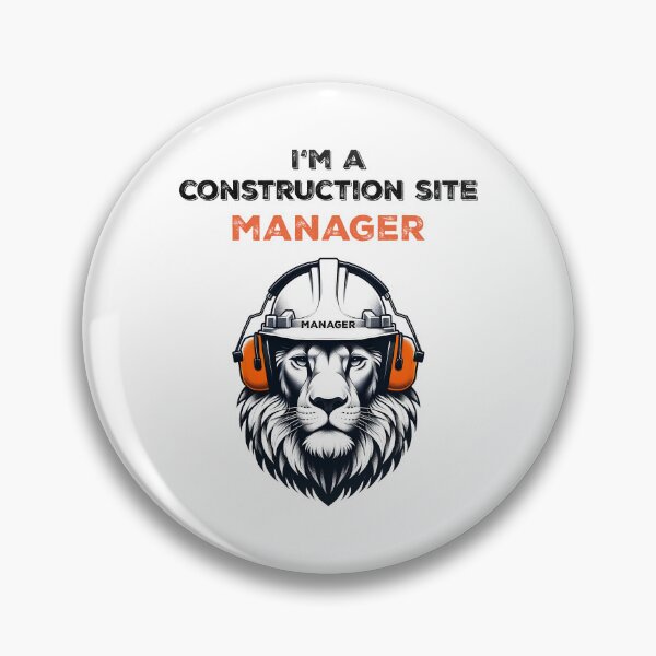 Item preview, I'm a construction site manager designed and sold by YANNISQ49.