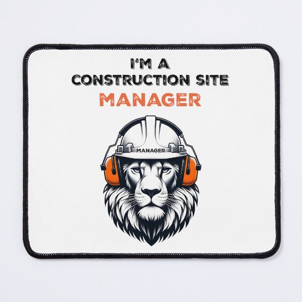 Item preview, I'm a construction site manager designed and sold by YANNISQ49.