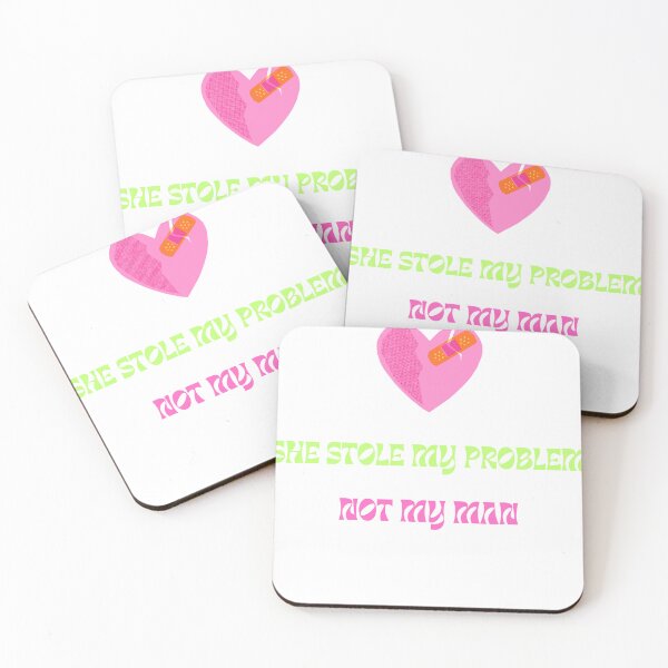Item preview, SHE STOLE MY PROBLEM NOT MY MAN designed and sold by OBSESSIONDESIGN.