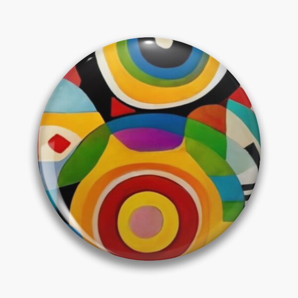 Item preview,   abstract circles designed and sold by VoodoovilleArt.