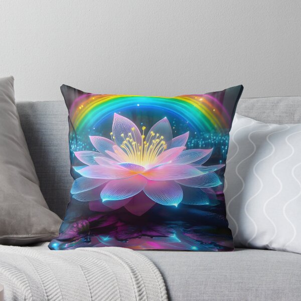 Item preview, Glowing Solitude: Bioluminescent Bloom in Enchanted Forest designed and sold by AI-Only Creations.