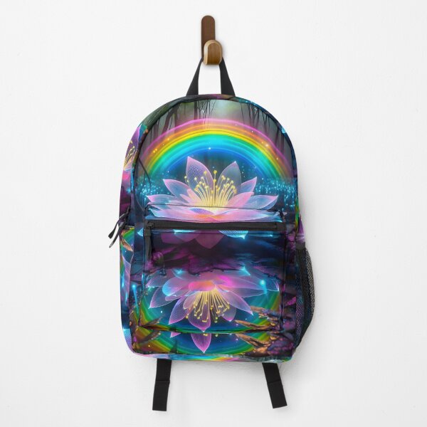 Item preview, Glowing Solitude: Bioluminescent Bloom in Enchanted Forest designed and sold by AI-Only Creations.