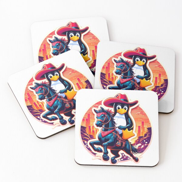 Item preview, Red Hat Ranger: Tux's Wild West Adventure 1 designed and sold by pixeldigger.