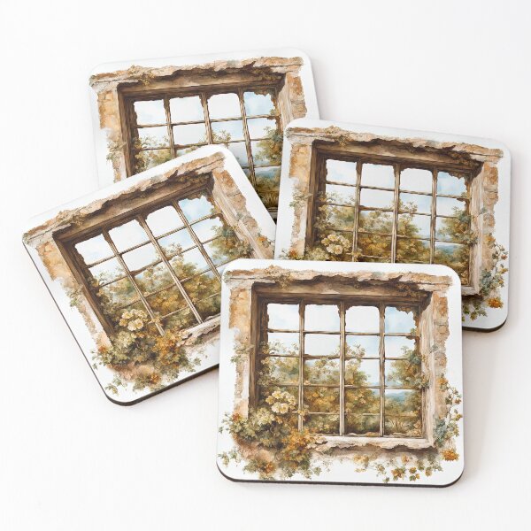 Item preview, An Old Window In An Abandoned House designed and sold by LanaGustavsson.