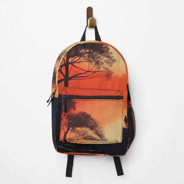 Item preview, Dawn's Silhouette | Lone Figure and Nature Watching Sunrise, designed and sold by FairX.